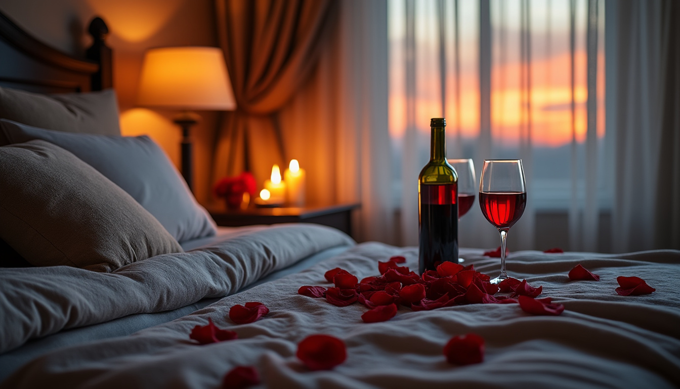 découvrez nos conseils pour organiser une nuit romantique et sensuelle, créer une ambiance propice au plaisir et renforcer l’intimité dans votre couple. préparez une soirée inoubliable sous le signe de la passion et de la tendresse.